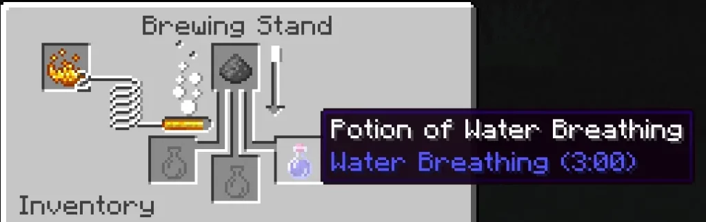 Minecraft Splash Water Breathing Potion