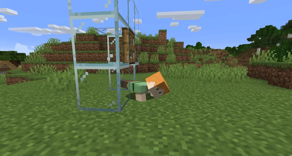 how to crawl in minecraft