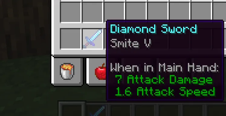 minecraft enchanted diamond sword