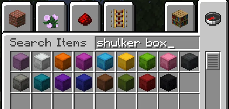 minecraft shulker box