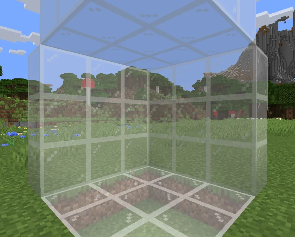 minecraft white stained glass