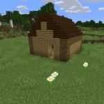 minecraft wooden house