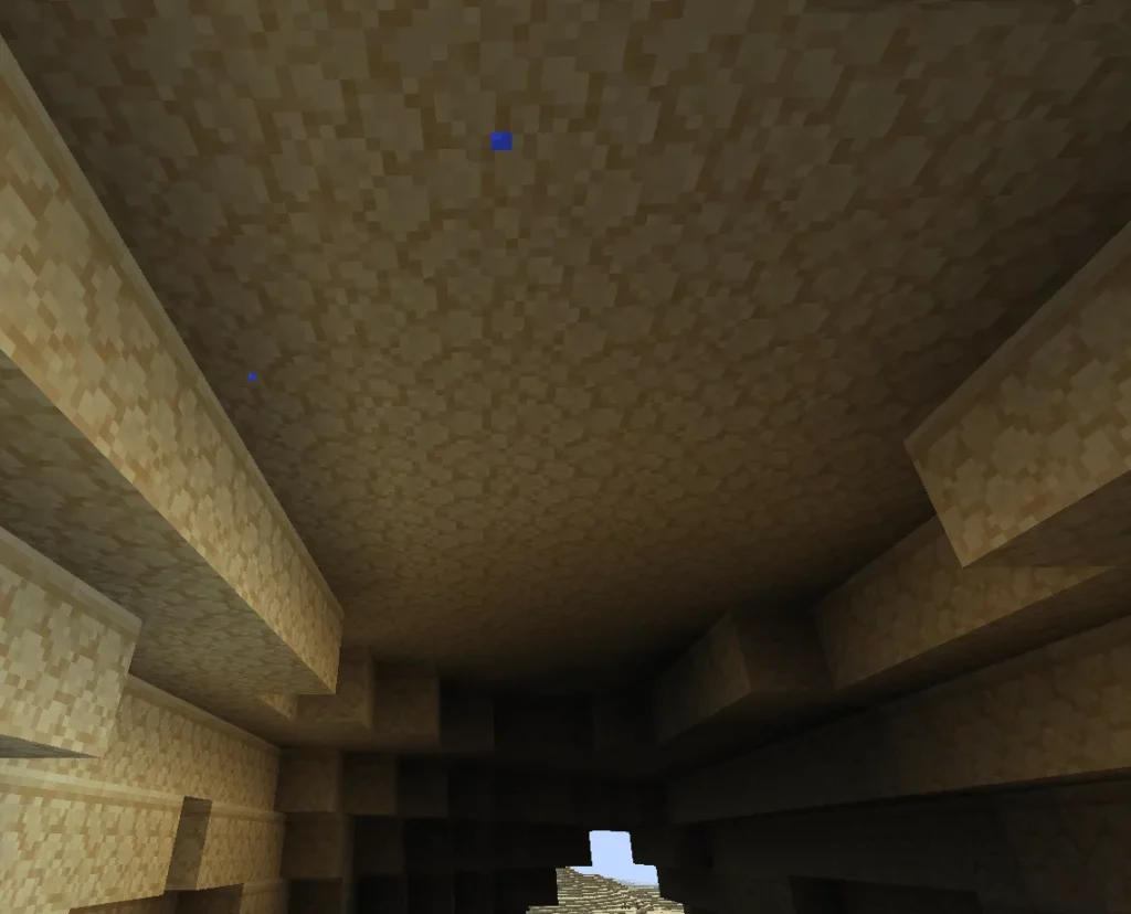 what does water not leak through in minecraft
