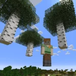 what happens if you leave trees floating in minecraft